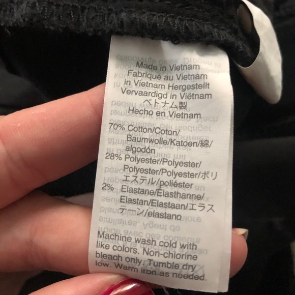 Madewell Black 9" High-Rise Skinny Jeans size 36 - Picture 5 of 8